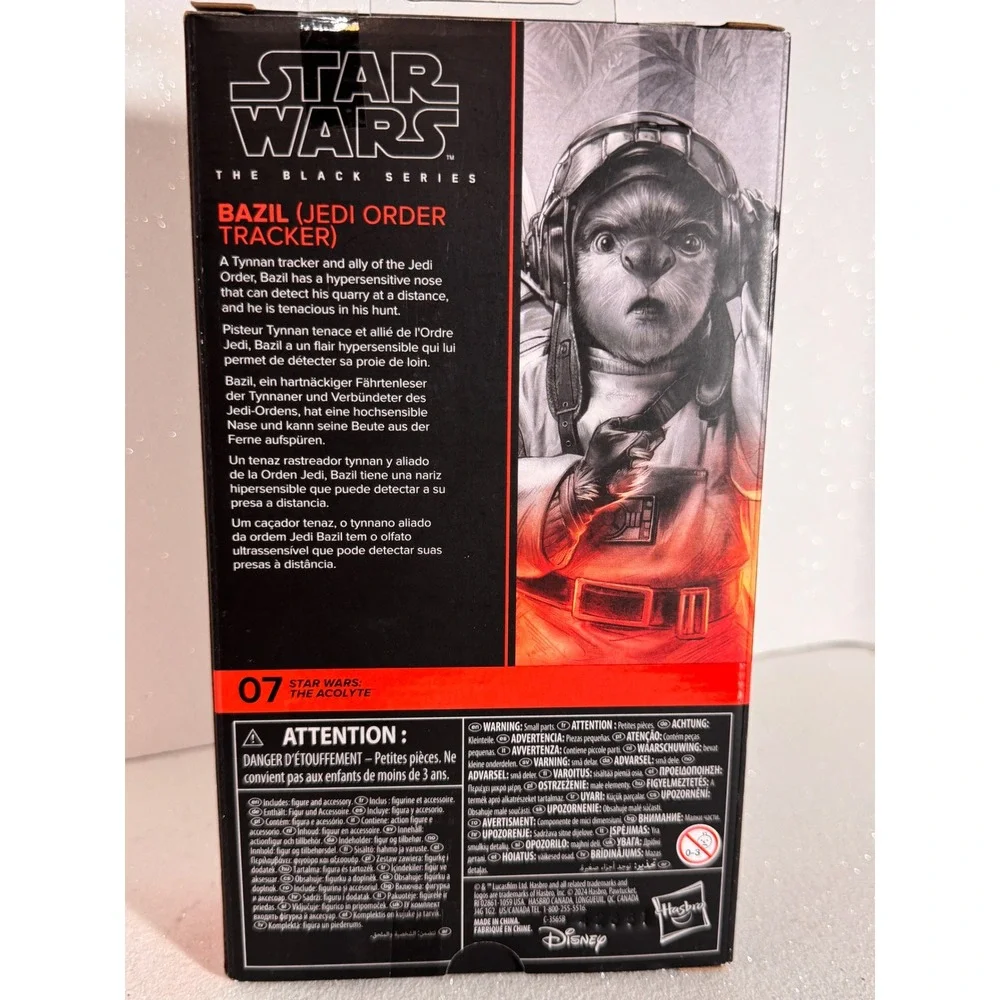 Star Wars Black Series Bazil Jedi Order Tracker The Acolyte Figure Hasbro G1549